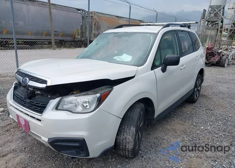 2017 Subaru Forester 2.5I from USA, damaged, VIN JF2SJABC4HH534913